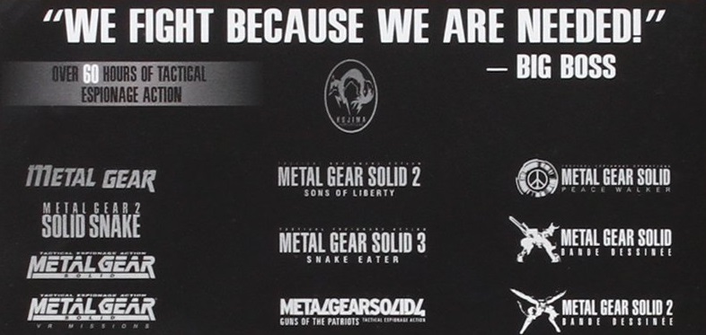 Metal Gear Solid Hd Collection Trophies
